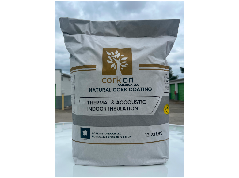 Biological cork-based insulating coating – Corkon USA